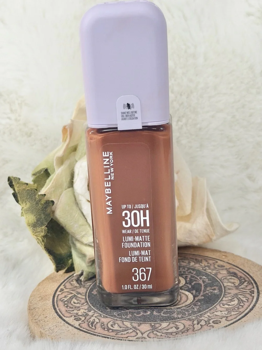 Maybelline LUMI MATTE SUPER STAY 30hr lightweight Foundation 367 - Neutral cool